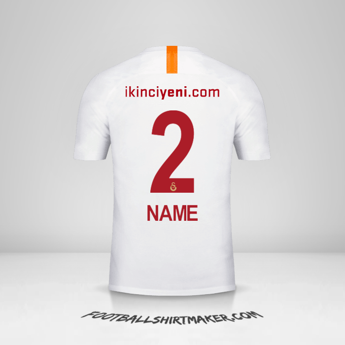 Shirt Galatasaray SK 2018/19 Third -  name - 2