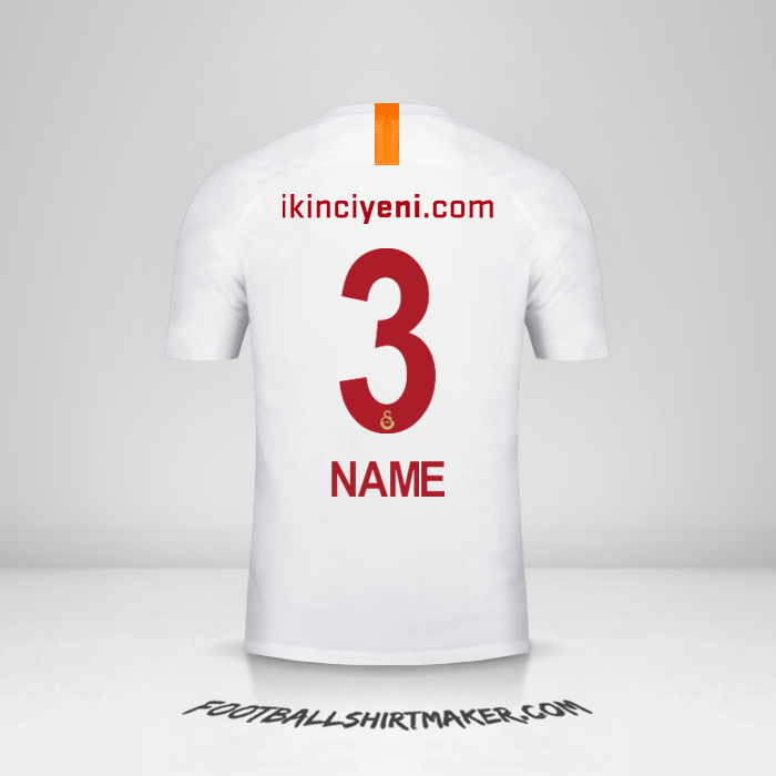 Shirt Galatasaray SK 2018/19 Third -  name - 3