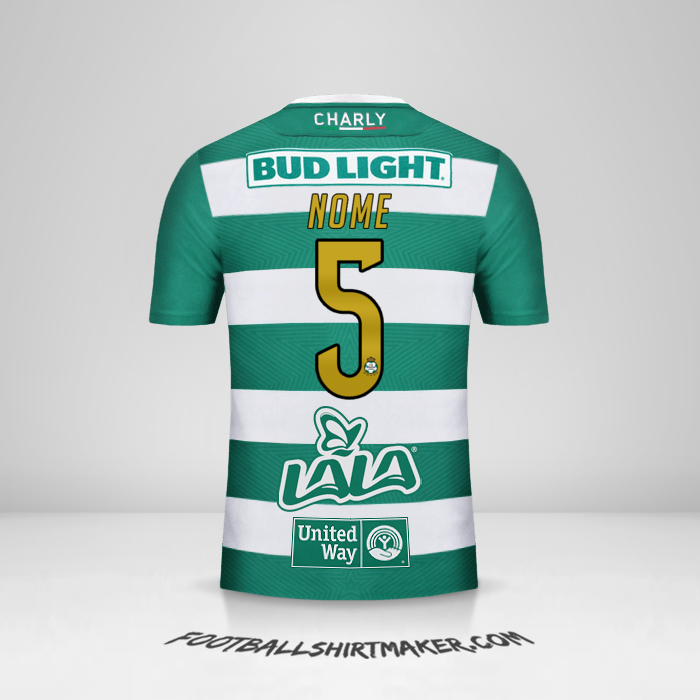 Maglia Santos Laguna 2018/19 -  nome - 5