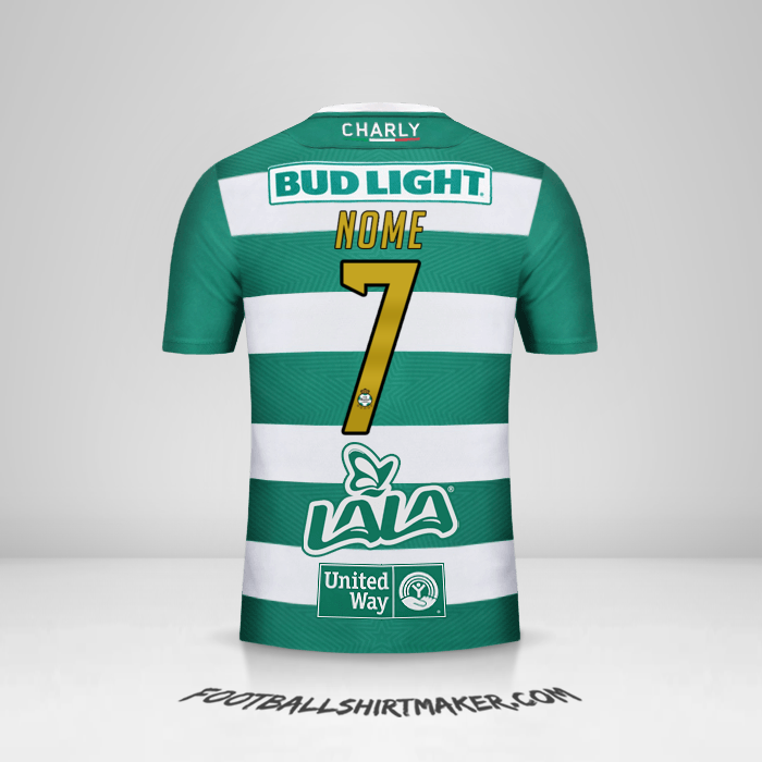 Camisa Santos Laguna 2018/19 -  nome - 7