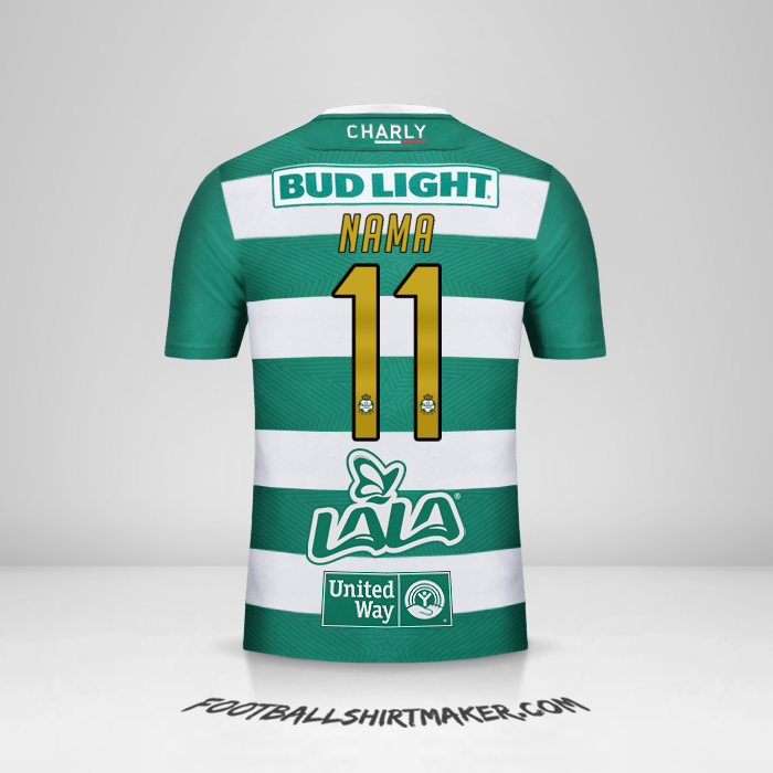 Jersey Santos Laguna 2018/19 -  nama - 11