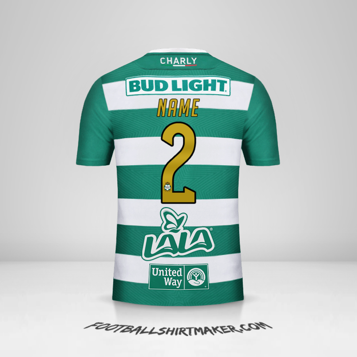 Trikot Santos Laguna 2018/19 -  name - 2