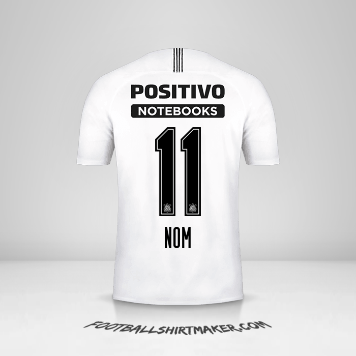 Maillot Corinthians 2018/19 -  nom - 11