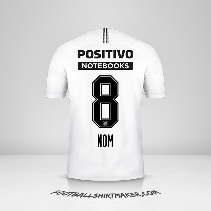 Maillot Corinthians 2018/19 -  nom - 8