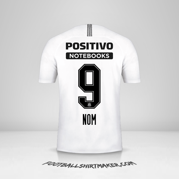 Maillot Corinthians 2018/19 -  nom - 9