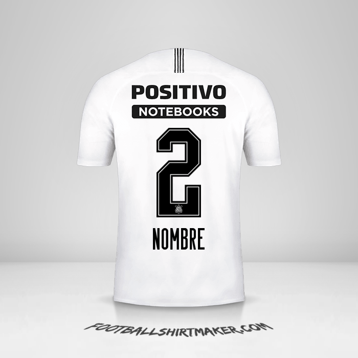 Jersey Corinthians 2018/19 -  nombre - 2