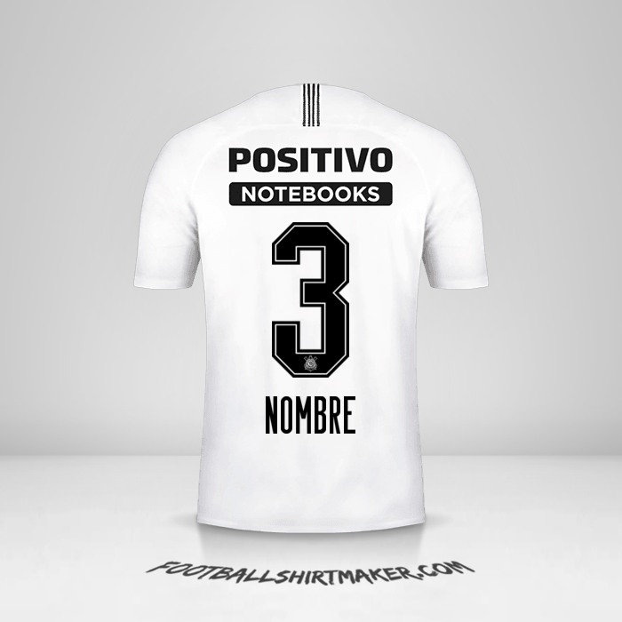 Jersey Corinthians 2018/19 -  nombre - 3