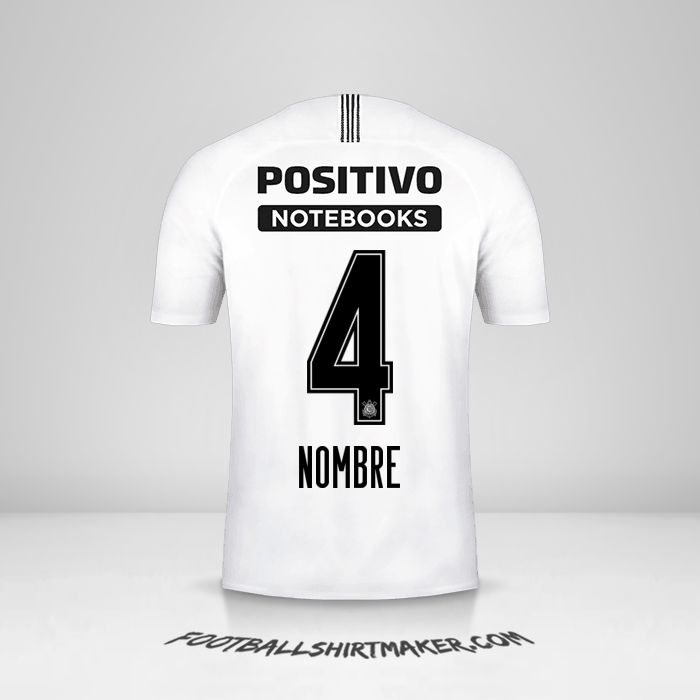 Camiseta Corinthians 2018/19 -  nombre - 4