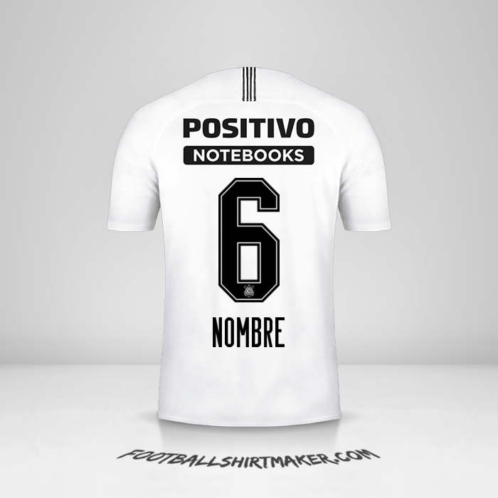 Jersey Corinthians 2018/19 -  nombre - 6