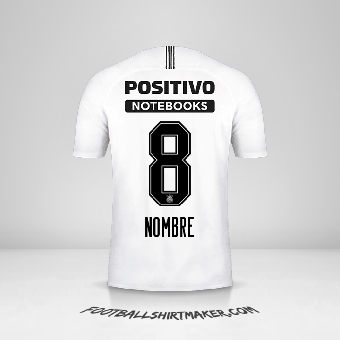 Jersey Corinthians 2018/19 -  nombre - 8