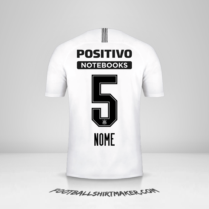 Camisola Corinthians 2018/19 -  nome - 5