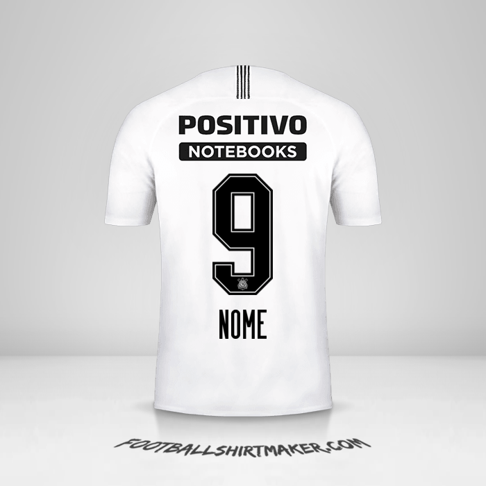 Camisa Corinthians 2018/19 -  nome - 9