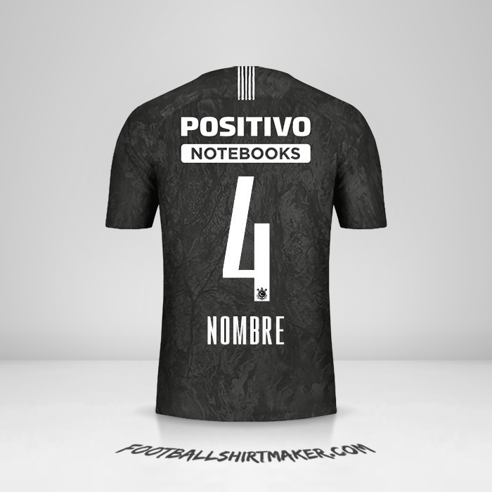 Jersey Corinthians 2018/19 Visita -  nombre - 4