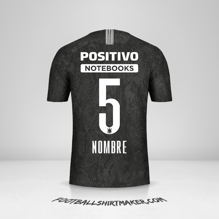 Jersey Corinthians 2018/19 Visita -  nombre - 5