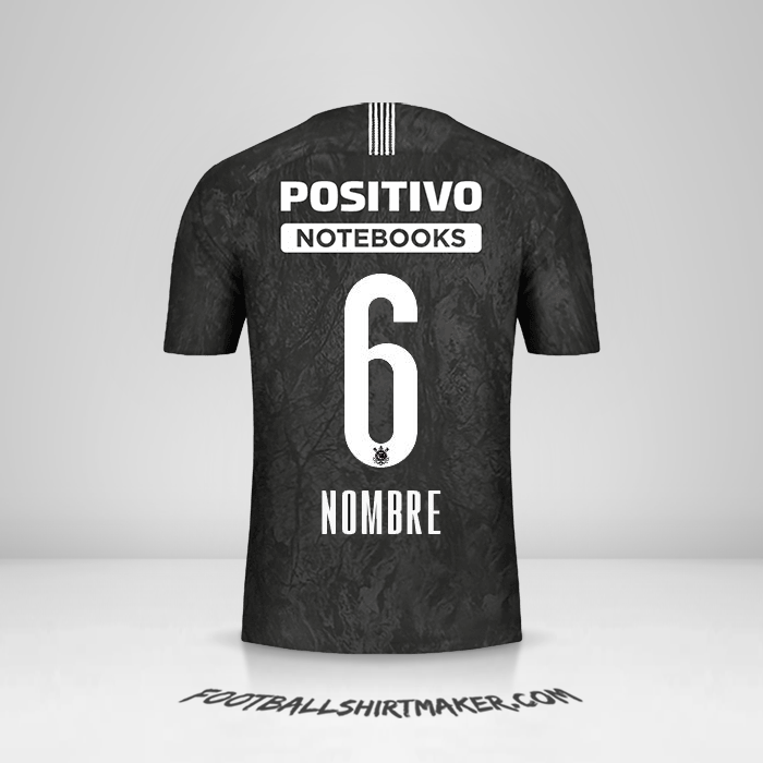 Jersey Corinthians 2018/19 Visita -  nombre - 6