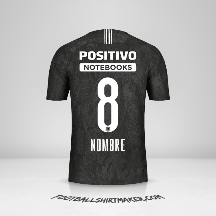 Jersey Corinthians 2018/19 Visita -  nombre - 8