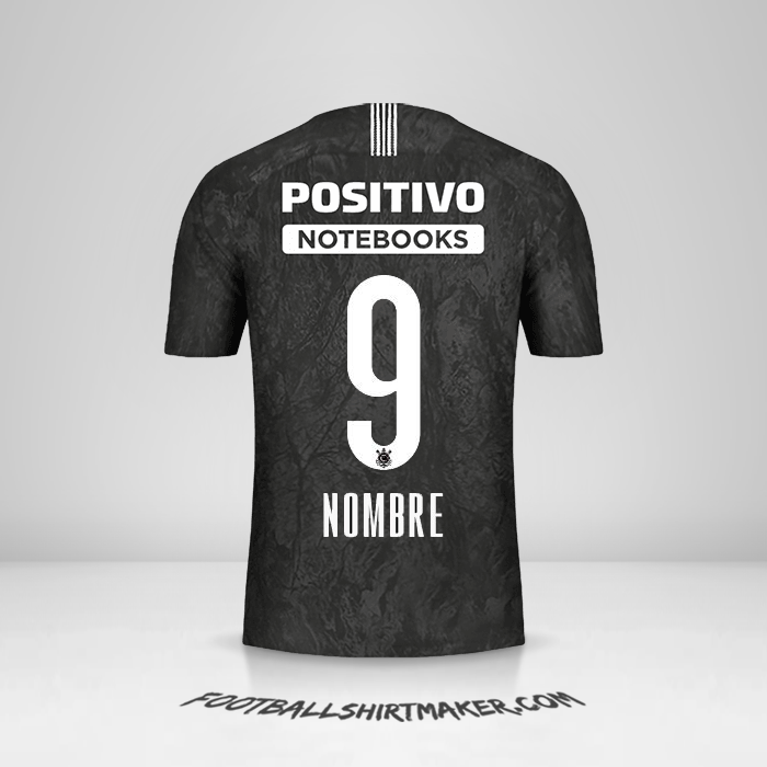Jersey Corinthians 2018/19 Visita -  nombre - 9