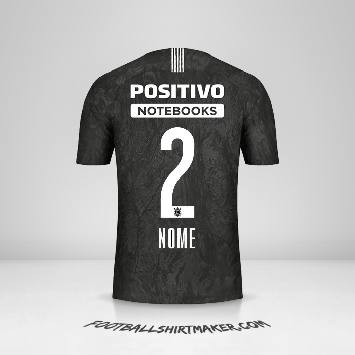 Camisa Corinthians 2018/19 Alternativa -  nome - 2