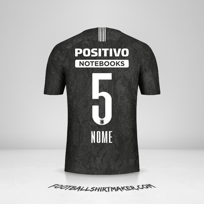 Camisola Corinthians 2018/19 Alternativa -  nome - 5