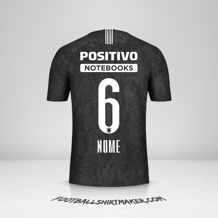 Maglia Corinthians 2018/19 Seconda -  nome - 6