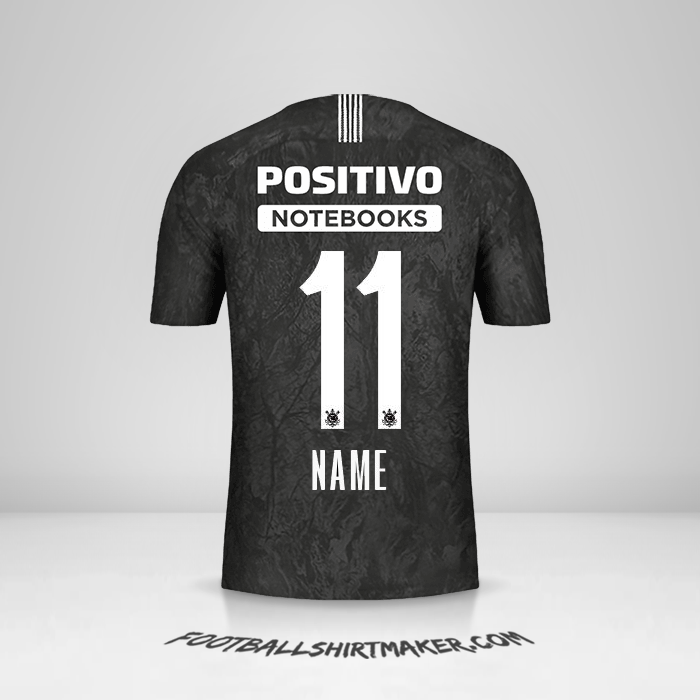 Trikot Corinthians 2018/19 Auswärts -  name - 11