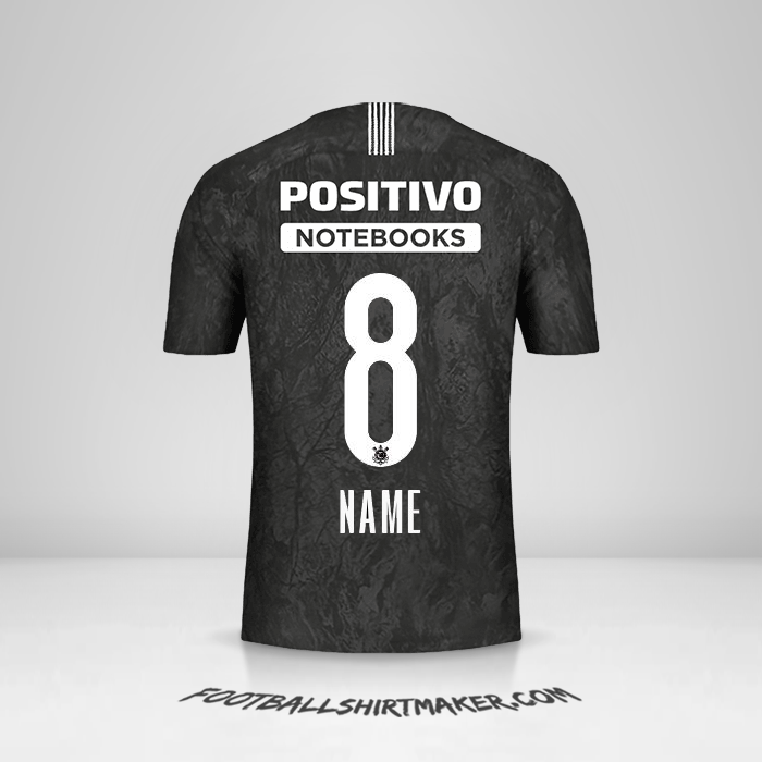 Trikot Corinthians 2018/19 Auswärts -  name - 8