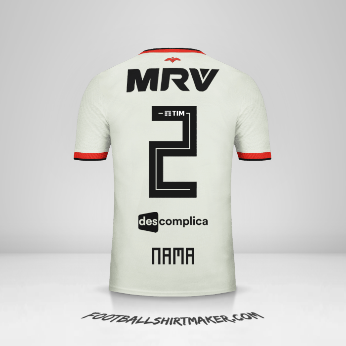 Jersey Flamengo 2018/19 Alternatif -  nama - 2
