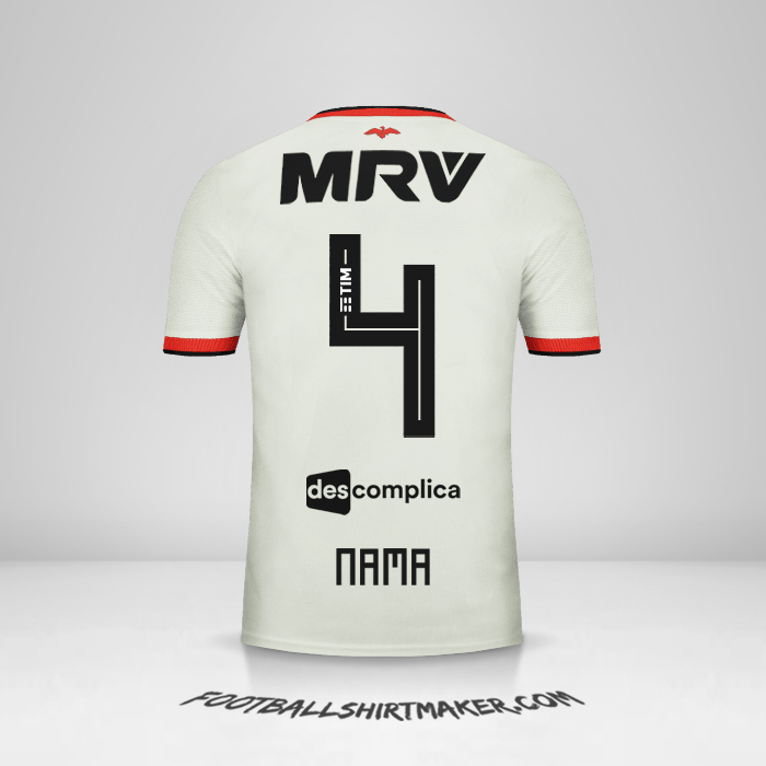 Jersey Flamengo 2018/19 Alternatif -  nama - 4