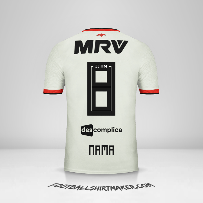 Jersey Flamengo 2018/19 Alternatif -  nama - 8