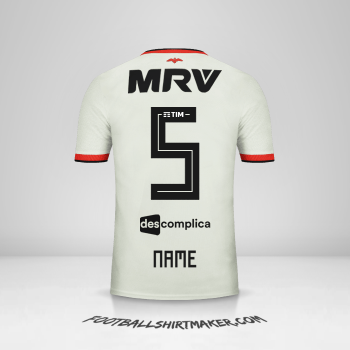 Shirt Flamengo 2018/19 Away -  name - 5