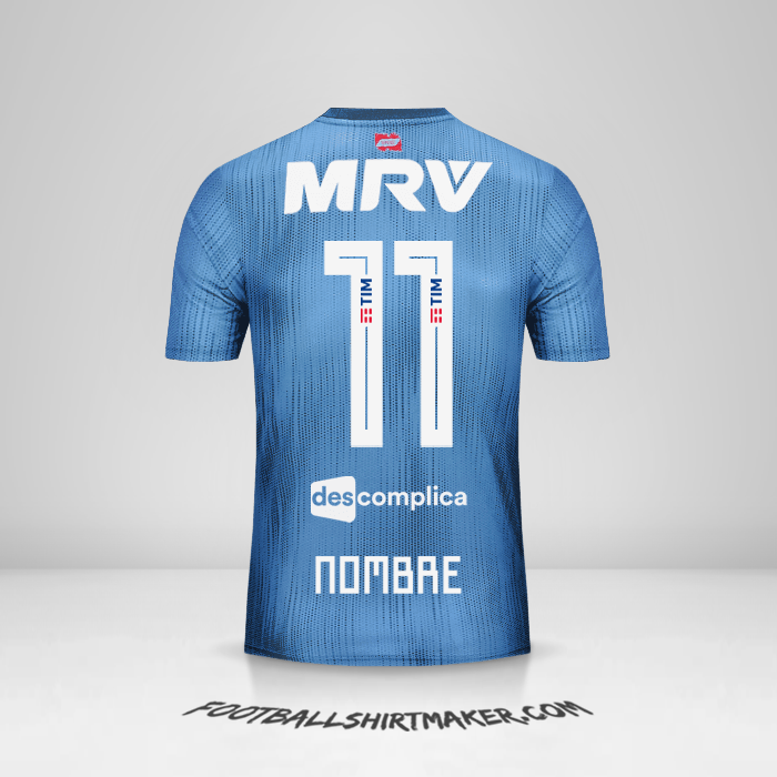 Jersey Flamengo 2018/19 Tercera -  nombre - 11