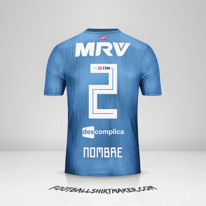 Jersey Flamengo 2018/19 Tercera -  nombre - 2