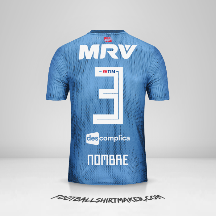 Jersey Flamengo 2018/19 Tercera -  nombre - 3