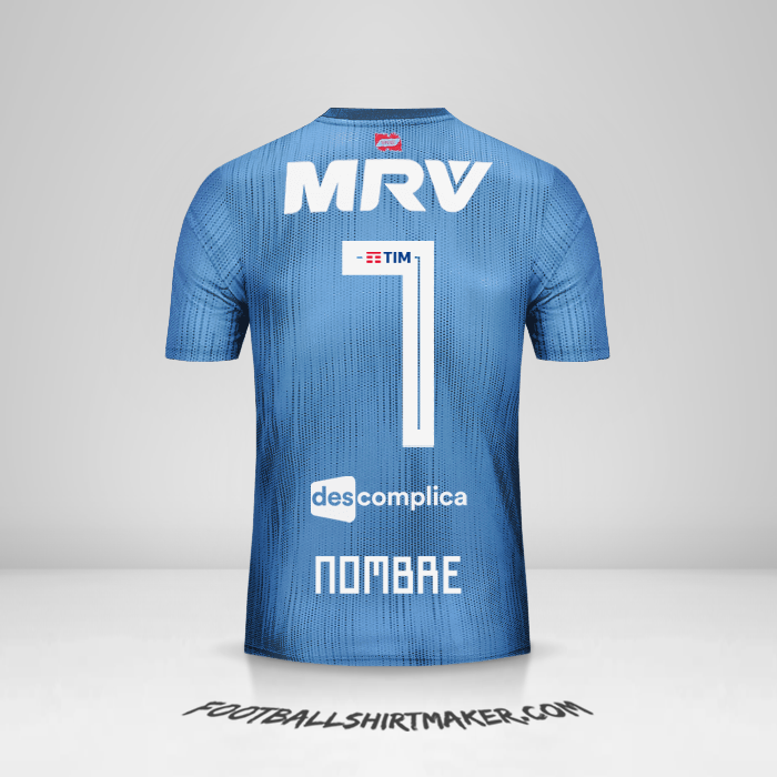 Jersey Flamengo 2018/19 Tercera -  nombre - 7