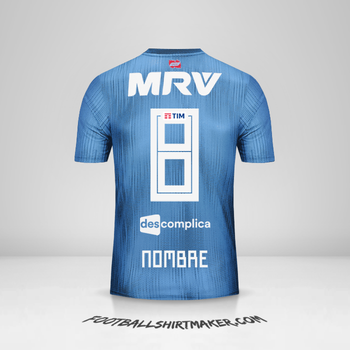 Jersey Flamengo 2018/19 Tercera -  nombre - 8