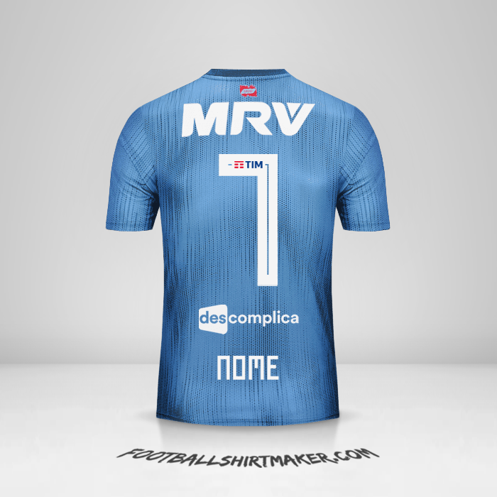 Camisola Flamengo 2018/19 Terceira -  nome - 7