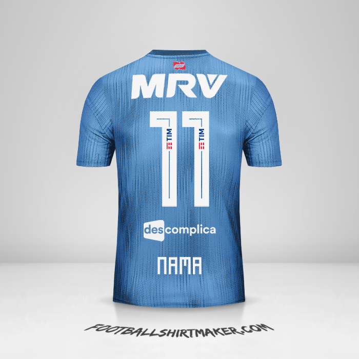Jersey Flamengo 2018/19 Ketiga -  nama - 11