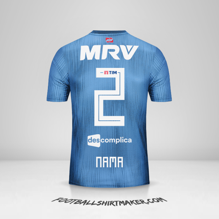 Jersey Flamengo 2018/19 Ketiga -  nama - 2