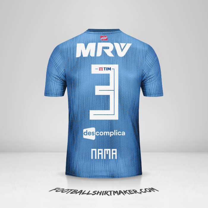 Jersey Flamengo 2018/19 Ketiga -  nama - 3
