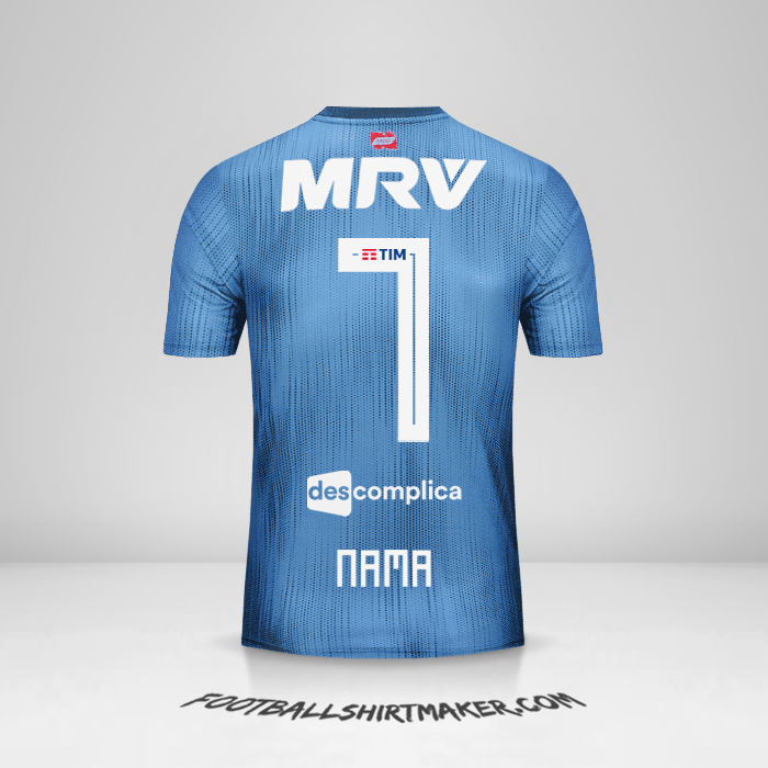 Jersey Flamengo 2018/19 Ketiga -  nama - 7