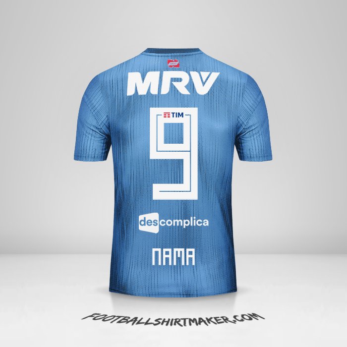 Jersey Flamengo 2018/19 Ketiga -  nama - 9