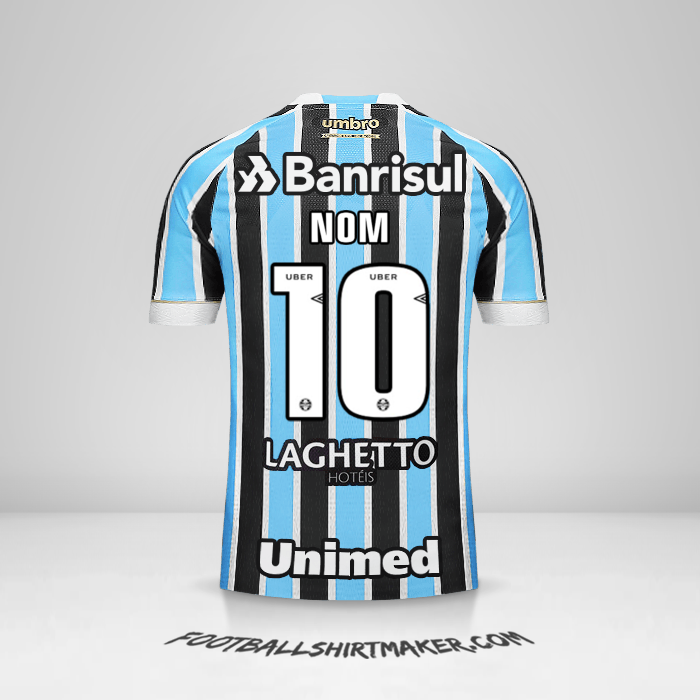 Maillot Gremio 2018 -  nom - 10