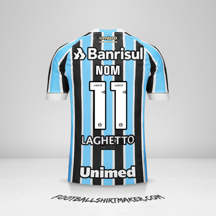Maillot Gremio 2018 -  nom - 11