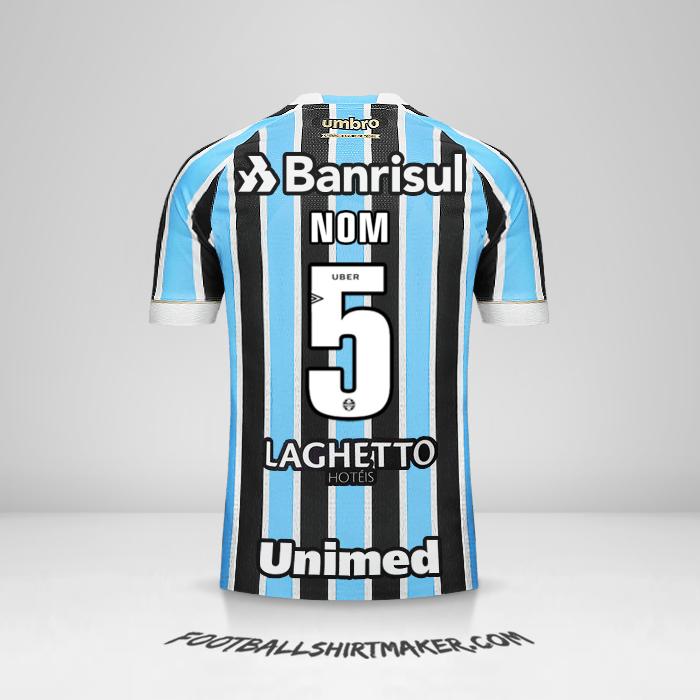 Maillot Gremio 2018 -  nom - 5