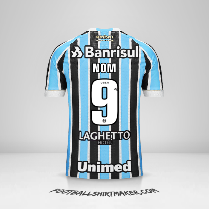 Maillot Gremio 2018 -  nom - 9