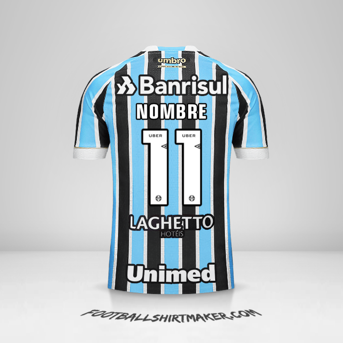 Jersey Gremio 2018 -  nombre - 11