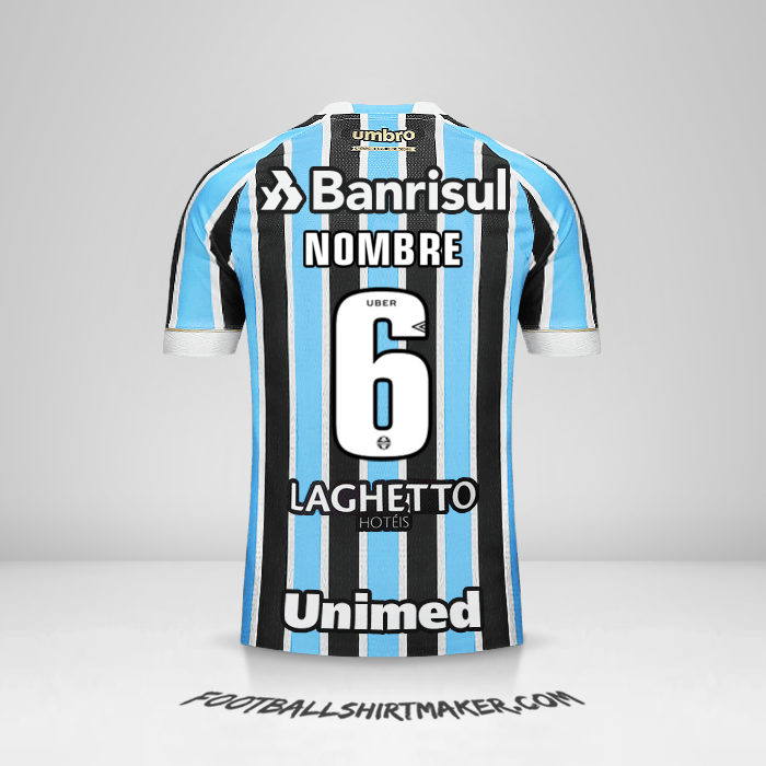 Jersey Gremio 2018 -  nombre - 6