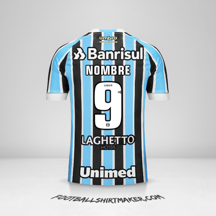Jersey Gremio 2018 -  nombre - 9