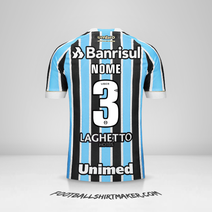 Camisa Gremio 2018 -  nome - 3