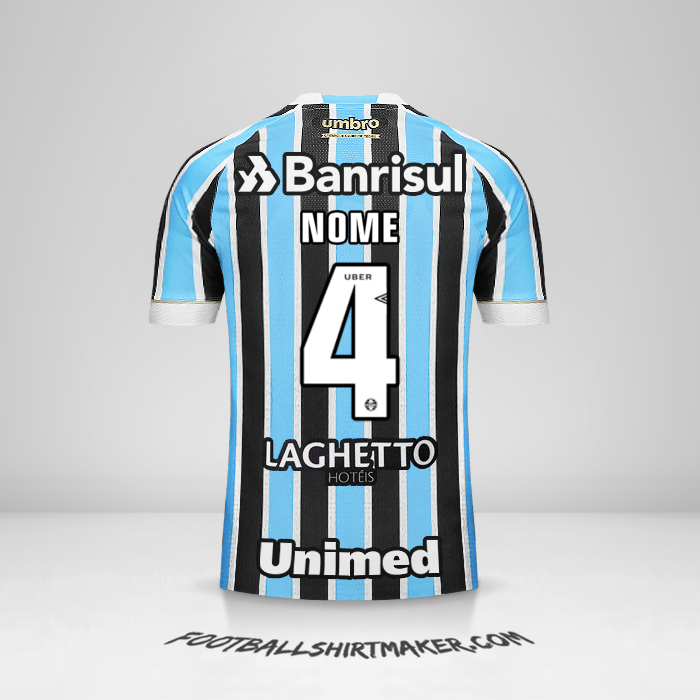 Camisa Gremio 2018 -  nome - 4
